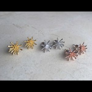Starburst earrings